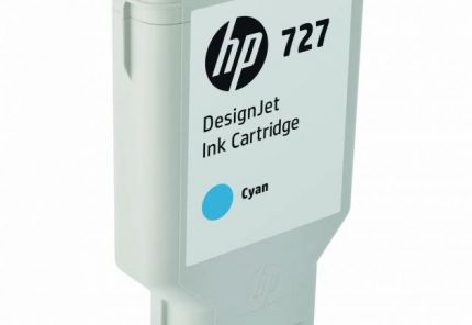 HP 727 300-ml Cyan DesignJet Ink Cartridge - F9J76A