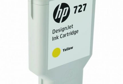 HP 727 300-ml Yellow DesignJet Ink Cartridge - F9J78A