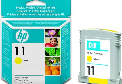 HP 11 Yellow Ink Cartridge (28 ml) - C4838A
