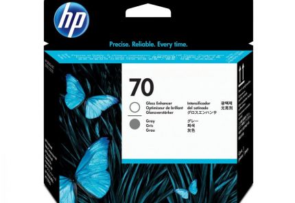 HP 70 Gloss Enhancer/Gray Printhead - C9410A