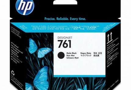 HP 761 Matte Black/Matte Black DesignJet Printhead - CH648A