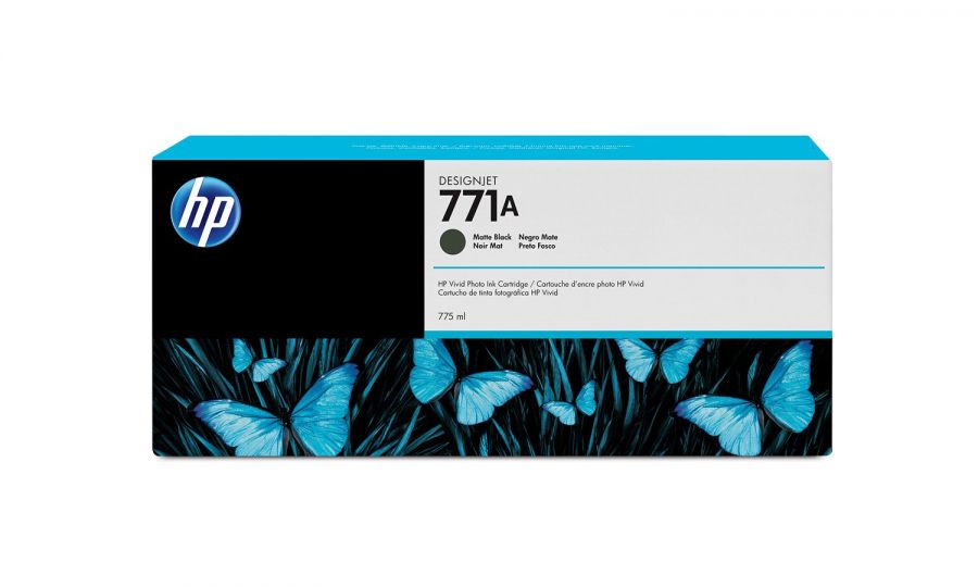 HP 771 775-ml Matte Black Ink Cartridge - B6Y15A