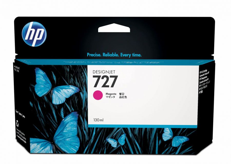 HP 727 130-ml Magenta Ink Cartridge - B3P20A