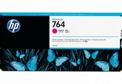 HP 764 300-ml Magenta Designjet Ink Cartridge - C1Q14A