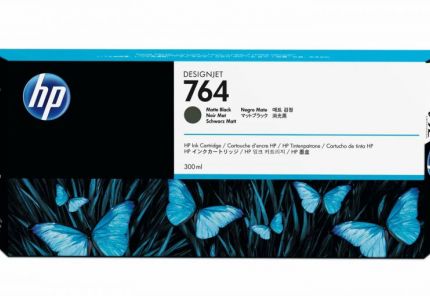 HP 764 300-ml Matte Black Designjet Ink Cartridge - C1Q16A