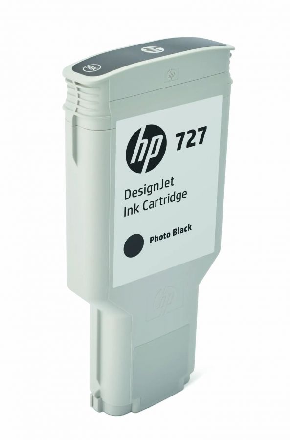 HP 727 300-ml Photo Black DesignJet Ink Cartridge - F9J79A