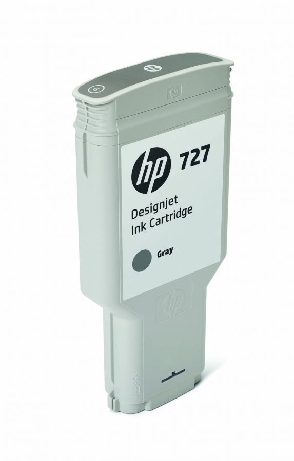 HP 727 300-ml Gray DesignJet Ink Cartridge - F9J80A