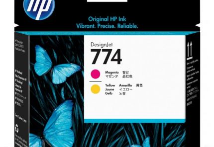 HP 774 Magenta/Yellow DesignJet Printhead - P2V99A