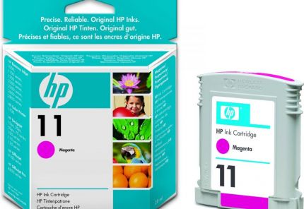 HP 11 Magenta Dye Ink Cartridge (28 ml) - C4837A